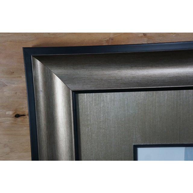 Black Christian Choisy the Flower in the Hair Portrait Print by Baldwin Framed 46" For Sale - Image 8 of 10