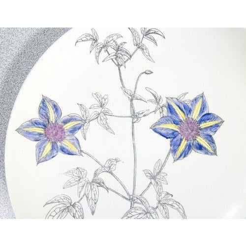 Vintage Plates in Porcelain, Set of 6 For Sale - Image 6 of 18