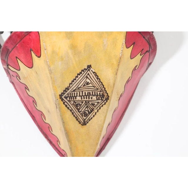 Late 20th Century Vintage Moroccan African Ethnic Art Wall Decor For Sale - Image 9 of 12