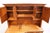 Wood Winners Only Solid Oak Rustic Early American Country Style 74" Computer Desk W. Cabinet Storage Top For Sale - Image 7 of 18