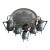 Late 19th Century Webster Silver Plate Coffee/Tea Service With Horse Finials - 7 pcs For Sale