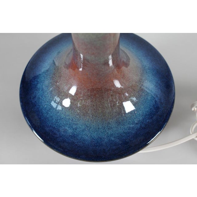 Textile Danish Modern Sculptural UFO Shaped Table Lamps from Søholm, 1960s, Set of 2 For Sale - Image 7 of 17