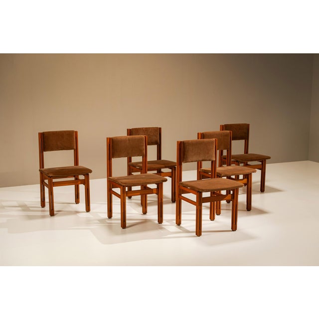 Dining Chairs attributed to Fausto Bontempi, Italy, 1970s, Set of 6 For Sale - Image 4 of 12