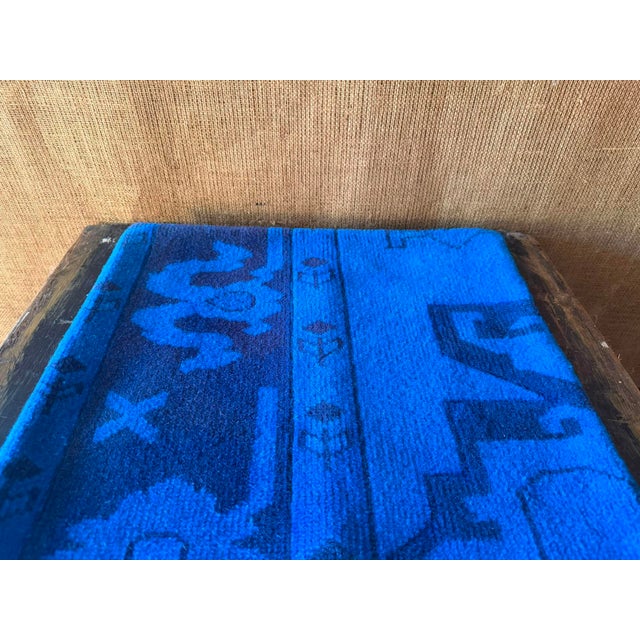 Vintage Turkish Wool Tribal Pillow For Sale - Image 11 of 13
