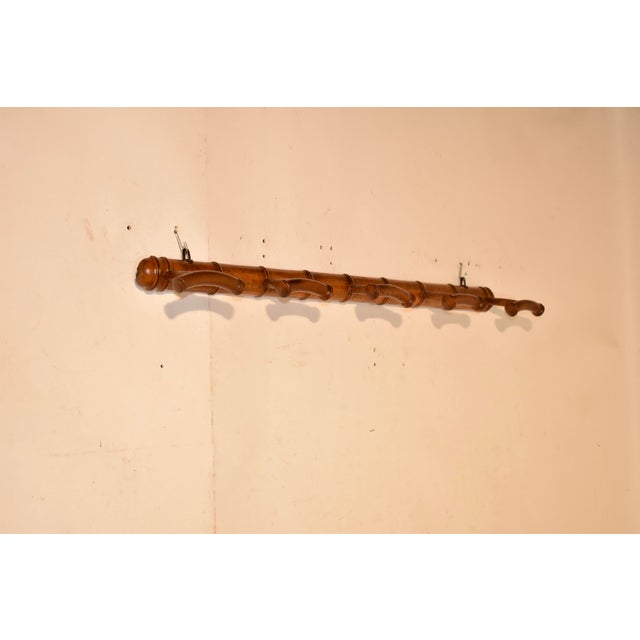 19th Century Faux Bamboo Hat or Coat Rack For Sale - Image 4 of 8
