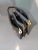 Beaded black satin bag with 3 compartments. The age is a guesstimate. The age range is from the 1940's to the 1980's. The...