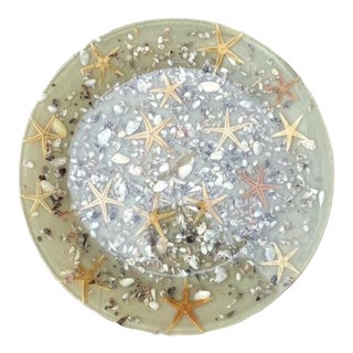 Vintage Italian Starfish Resin Bowl For Sale