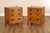 Mission Stickley Mission Collection Pair Of Oak Three Drawer Nightstands For Sale - Image 3 of 18