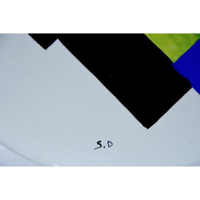 Ceramic Dish by Sonia Delaunay, 1968 For Sale - Image 4 of 5