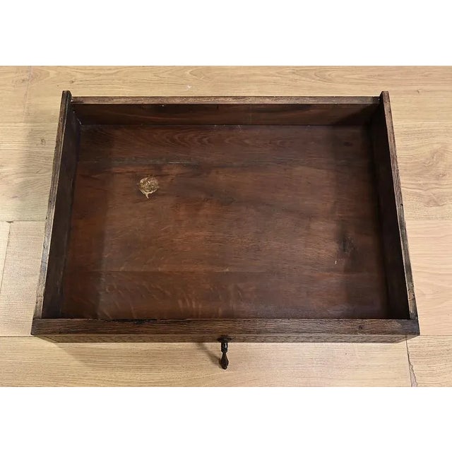 Small Louis XIII Desk in Oak For Sale - Image 18 of 18