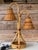 Mid-20th Century French Boho Double Rattan Table Lamp Manner of Louis Sognot For Sale - Image 9 of 12