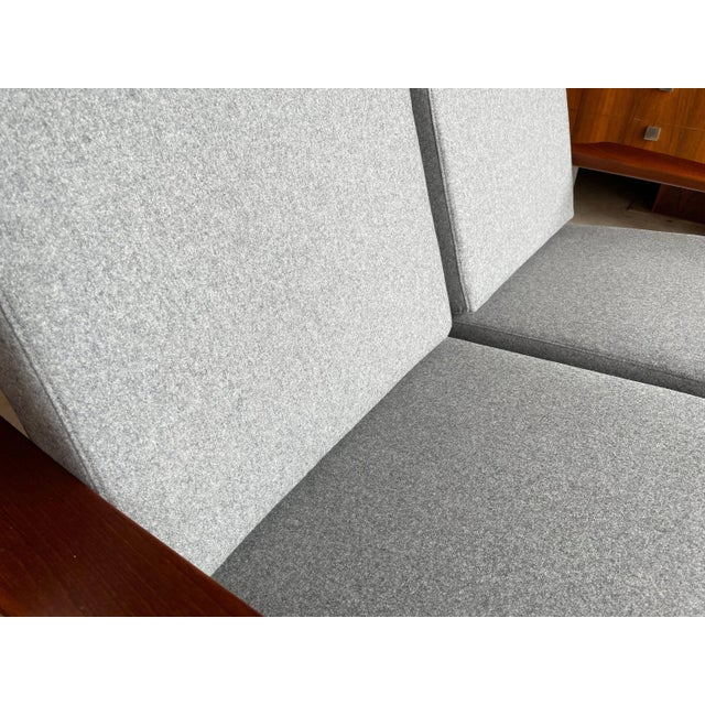 Danish Teak Two-Seater Sofa by Arne Vodder for Glostrup Mobler, 1960s For Sale - Image 9 of 11