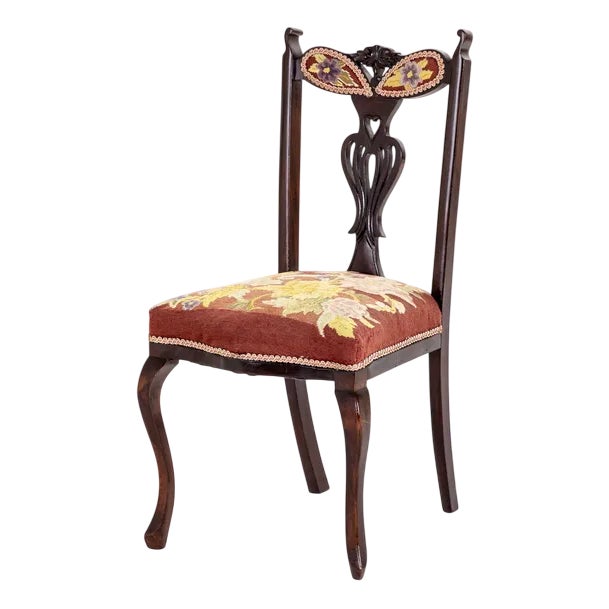 Scottish Mahogany Dining Chairs, Set of 4 For Sale