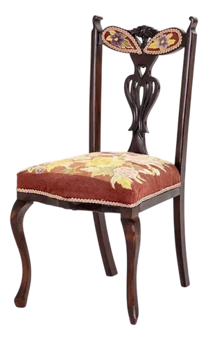 Scottish Mahogany Dining Chairs, Set of 4
