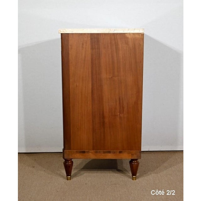 Louis XVI Style Mahogany Cabinet, 1950s For Sale - Image 12 of 18
