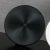 1970s Mid Century Modern Trays Round Black Plastic Splatter Platters by Sabe’s - 12 pcs For Sale - Image 4 of 11