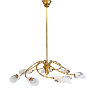 Tornado Chandelier by Rupert Nikoll, Vienna, Austria, 1960s For Sale