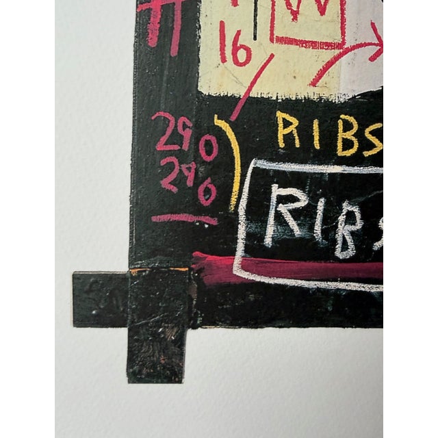 Paper Jean Michel Basquiat, The Italian Version of Popey Has No Pork in His Diet, Print For Sale - Image 7 of 9