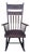 19thc Windsor Arrow Back Rocking Chair W/ Original Paint Decoration For Sale