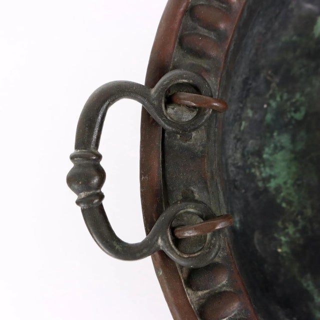 Antique Brazier in Copper For Sale - Image 3 of 8