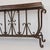 Mexports by Susana Molina Mesquite Wood and Iron Console Table For Sale - Image 13 of 17
