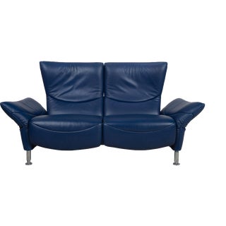 DS 145 Sofa in Leather and Chrome from De Sede For Sale