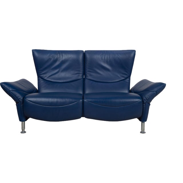 DS 145 Sofa in Leather and Chrome from De Sede For Sale