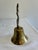 Mid-Century Modern Vintage Brass Ship's Bell With Anchor and Rope Finial For Sale - Image 3 of 8