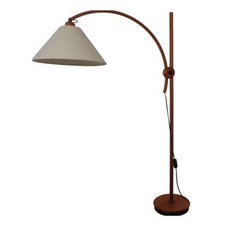 Adjustable Teak Floor Lamp from Domus, Germany, 1970s For Sale
