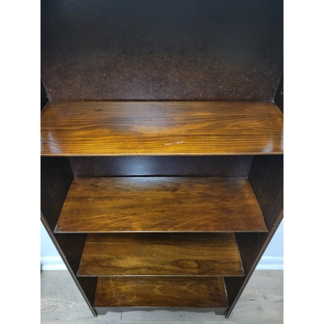 Midcentury Modern Walnut Book or Display Shelf For Sale - Image 11 of 11
