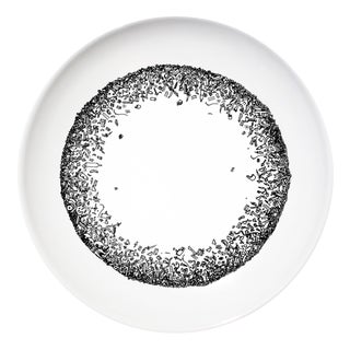 Limit | Ulysses Ceramic Plate by Vincenzo D’Alba for Kiasmo For Sale