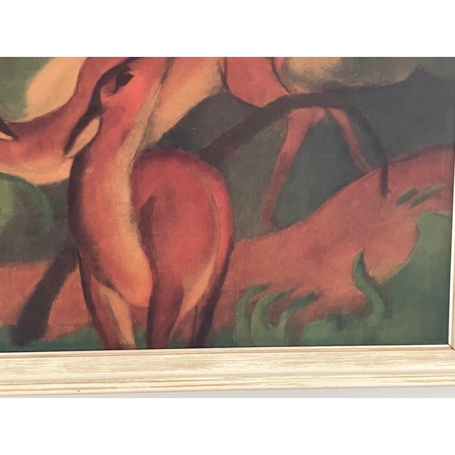 Large Vintage German Modernist Board-Backed Art Print – Frankfurt Am Main Gallery Label For Sale - Image 13 of 15