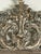 Wood Italian Baroque Silvered Wall Mirror, 19th Century, Hand-Carved Wood For Sale - Image 7 of 11