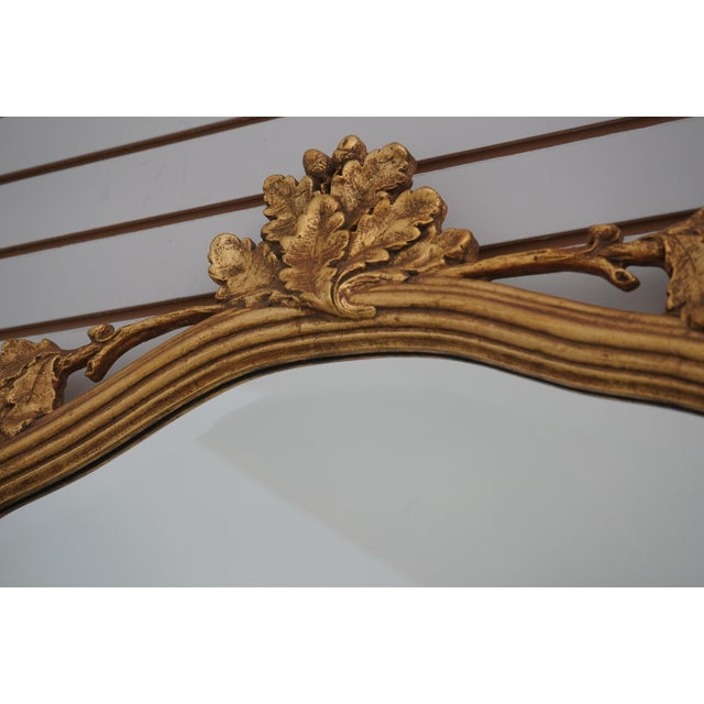 French Friedman Brothers Model 1446b George III Giltwood ‘Round’ Hanging Mirror For Sale - Image 3 of 10