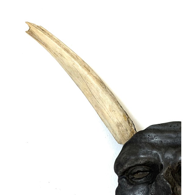 Tribal Mask Wall Sculpture by China Marks, American, b 1942 For Sale In West Palm - Image 6 of 10