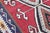 Textile 1990s Tribal Red Ikat Handmade Rug For Sale - Image 7 of 12