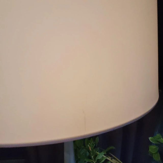 Metal Arteriors Home Modern Cone-Shaped Floor Lamps - a Pair For Sale - Image 7 of 7