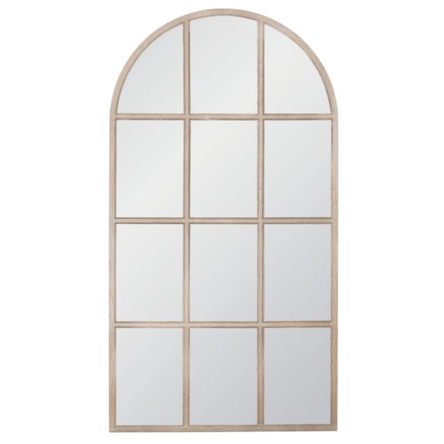Create the look of a more spacious space with the Grid Arched Mirror by Essentials For Living. This stunning transitional-...