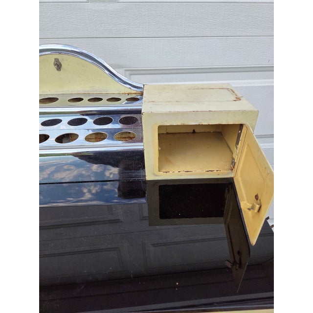 Antique Industrial Art Deco Doctors Dental Cabinet Curio Metal Hutch Apothecary ! For Sale - Image 16 of 18