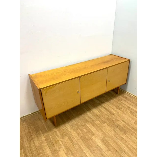 1960s Vintage Czechoslovakian Chest of Drawers, 1960s For Sale - Image 5 of 6