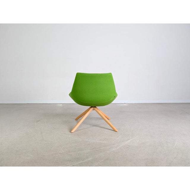 Green Desk Chairs by Christophe Pillet Dunas for Inclass, Set of 3 For Sale - Image 6 of 12