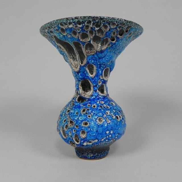 Vintage Fat Lava Vase, 1950s For Sale - Image 15 of 15