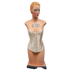 Art Deco Mannequin Bust, 1930
