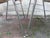 1990s Stackable Metal and Wood Chairs, 1990s, Set of 4 For Sale - Image 5 of 16