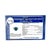 Natural Emerald Sapphire Ring 6.25 14k White Gold 3.49 TCW Certified For Sale - Image 14 of 14