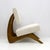 Pair of armchairs designed by the American designer Adrian Pearsall. The structure of these lounge cocktail armchairs is...