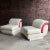 These were custom upholstered by the interior designer in the 1980’s marked Comfort Designs Inc.