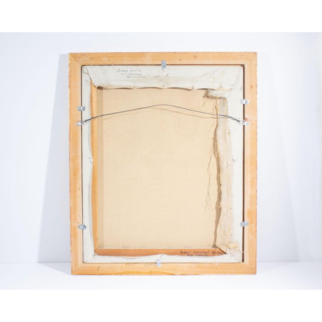 1960 Oil on Canvas Painting Signed by Bruno Civitico For Sale - Image 9 of 10