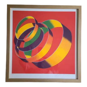 1970s "Revolution" Jack Brusca Serigraph Hand Signed and Numbered 183/200