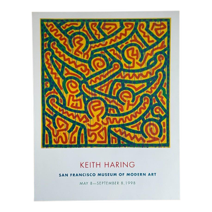 Keith Haring (1958-1990), Untitled 1989, Copyright Estate of Keith Haring, Printed in Germany
